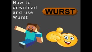 How to install and use Wurst Client  1182 [upl. by Ioj]