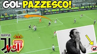 IL GOL PIU BELLO MAI FATTO JUVENTUSMONACO PES 2017 ITA [upl. by Wesla824]