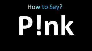 How to Pronounce Pnk correctly [upl. by Meade]