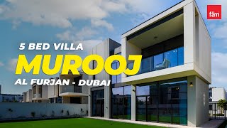 Luxurious 5 Bed Villa in Murooj Al Furjan  Dubai [upl. by Dorolisa]