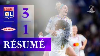 Résumé OL  SK Brann  J3 UWCL  Olympique Lyonnais [upl. by Jenelle305]