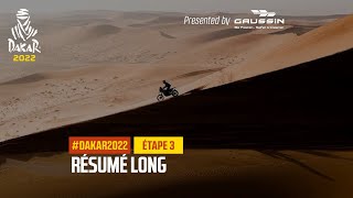 Le résumé du jour présenté par Gaussin  Étape 3  Dakar2022 [upl. by Annuaerb823]