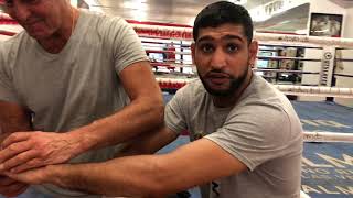 Amir Khan Canelo Looks Weak Now As Canelo Gets Ready For GGG Rematch [upl. by Firooc]