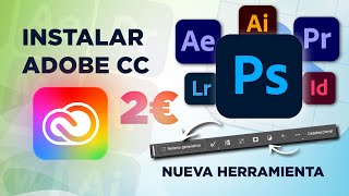 La MEJOR forma de instalar PHOTOSHOP y Creative Cloud  Todos los Programas [upl. by Niram]