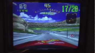 Daytona USA Twin  Video Arcade Racing  PrimeTime Amusements [upl. by Ayit]