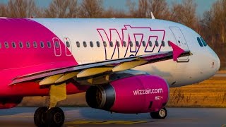 Morning Planespotting WIZZAIR EUROWINGS AIREST at Baden Airpark [upl. by Erodaeht620]