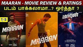 Maaran  Movie Review amp Ratings  Padam Worth ah [upl. by Hewe]