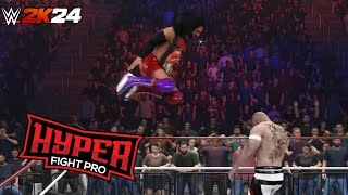 Hyper Fight Pro  Show 33  Next In Line  WWE 2K24 [upl. by Atlante]