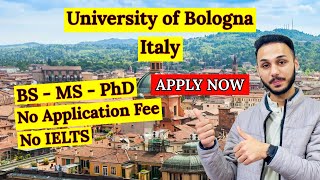 SCHOLARSHIPS in ITALY 2024  7600 euroyear  No IELTS  Complete details [upl. by Arleta]