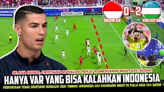 🔴BISA BIKIN GEGER  Diluar Dugaan CRISTIANO RONALDO Ngomong Begini Usai TIMNAS INDONESIA Dicurangi [upl. by Nobile402]