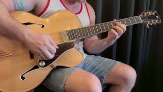 Theme from The Flintstones  Jazz Guitar ChordMelody Arrangement [upl. by Neuberger]