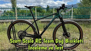 Scott Scale RC Team Dağ Bisikleti İnceleme ve Test Pahalı mı Alınır mı [upl. by Olcott607]