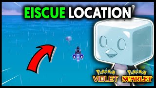 WHERE TO FIND EISCUE ON POKEMON VIOLET [upl. by Jit]