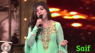 Mirchi Music Award 2014 Alka Yagnik tribute to SRK [upl. by Mialliw]