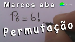 PERMUTAÇÃO SIMPLES  Anagramas fatorial combinações possibilidades e etc [upl. by Ynaittirb664]