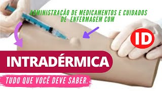 Administração de Medicamentos por Via Parenteral Intradérmica [upl. by Aromat]