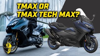 Yamaha TMAX 2023 amp TMAX Tech MAX 2023  Learn the differences [upl. by Akemit]