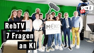 REB TV 7 Fragen an KI  Pressekonferenz am Gymnasium Eckhorst [upl. by Waldemar551]