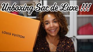 Unboxing de mon nouveau sac Louis Vuitton [upl. by Innavoeg]