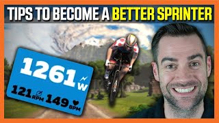 6 Ways to Improve Your Sprinting on Zwift [upl. by Brennen]