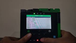 Schneider P5 relay Menu Navigation  Hindi [upl. by Fullerton]