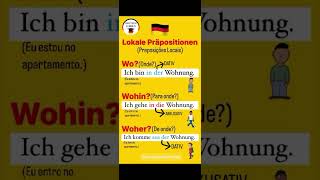 🇩🇪Lokale Präpositionen🇩🇪 estudealemãocomigo deutsch deutschkurs cursodealemão [upl. by Llednyl]