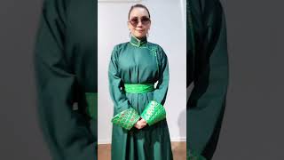 монголдээлdeel дээлmongol mongolia mongoliaclothes даавуундээл traditionalclothes cotton [upl. by Juxon]