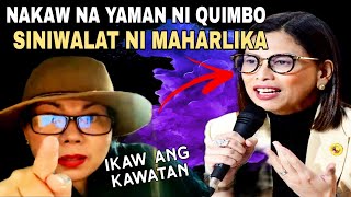 MAHARLIKA NILABAS ANG NAKAW NA YAMAN NI QUIMBO [upl. by Ariad]