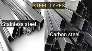 Steel Types  Stainless Steel Vs Carbon Steel Explained [upl. by Quinton]