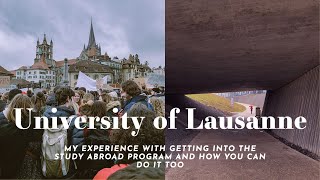 How to study abroad at Université de Lausanne  ISEP application process [upl. by Kenway]