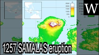 1257 SAMALAS eruption  WikiVidi Documentary [upl. by Annoerb210]