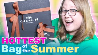 Unboxing Coachs HOTTEST Bag of Summer 2024  Autumn Beckman [upl. by Ardnued421]