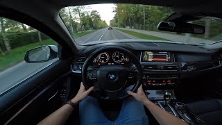 BMW F10 520D LCI 135KW 2014 POV DriveReview [upl. by Etz993]