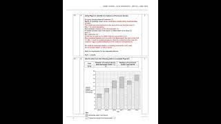 GCSE geography paper 1 living with the physical environment mark scheme preview [upl. by Aisyle]