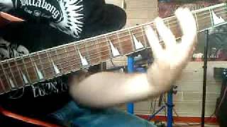 Slippery Stairs cover King Diamond  guitar intro [upl. by Jeunesse247]