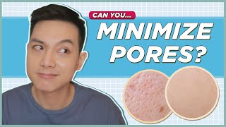 How to MINIMIZE PORES Realistic Ways to Get quotSmaller Poresquot Filipino  Jan Angelo [upl. by Deena]