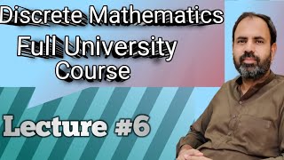 Discrete math full University course Lecture 6 trendingvideo education discrete [upl. by Thamos]