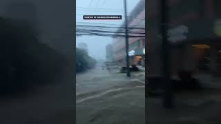 Flooded roads in Sto Tomas Batangas due to KristinePH [upl. by Pacifica]