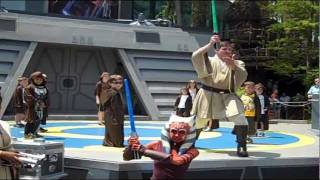 Jedi Training Academy Star Wars Weekend Disneys Hollywood Studios 2011 [upl. by Nazay733]