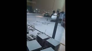 almaty kazakhstan Airport snow kz [upl. by Herold]