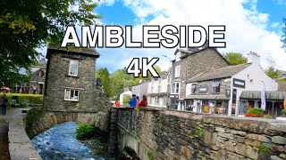 Ambleside  Lake District  Walk  4K [upl. by Jobe]