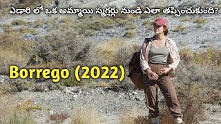 Borrego 2022 Survival Thriller Movie Explained in Telugu [upl. by Atsedom]