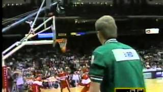 Larry Birds Legendary Moment in the Three Point Shootout [upl. by Cherlyn]