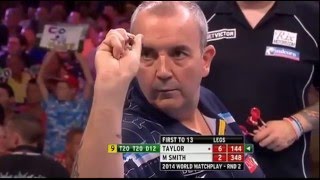 Phil Taylor  All Televised Nine Dart Finishes [upl. by Imefulo]