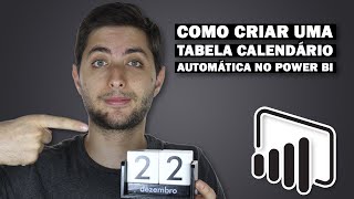 Como Criar uma TABELA CALENDÁRIO AUTOMÁTICA no Power BI [upl. by Leahcym934]