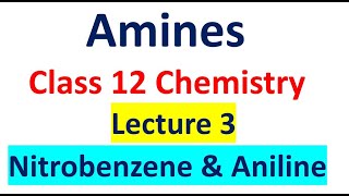 Aniline  Nitrobenzene  Class 12 Board Exam  NEET Chemistry  IIT JEE Chemistry  JEE Chemistry [upl. by Iemaj]