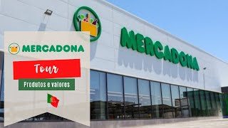 TOUR SUPERMERCADO MERCADONA PORTUGAL  NOVEMBRO 2023 [upl. by Ennovihc]