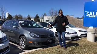 2014 Golf Wagon Wolfsburg Edition TDI  0 Financing [upl. by Gollin225]