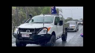 Australia Day Convoy 2022 [upl. by Olinde]