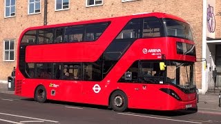 London Buses  Arriva in North London  Hybrid Double Deckers [upl. by Tehcac]